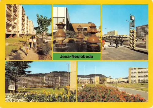 Jena-Neulobeda Mehrbildkarte ngl 184.952