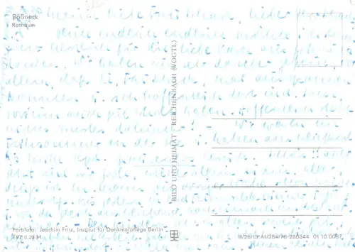 Pößneck i.Thür. Rathaus ngl 184.977