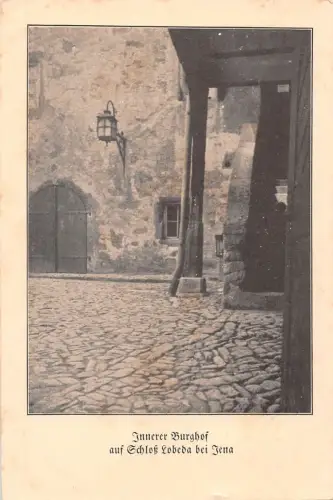 Lobeda Lobdeburg Innerer Burghof ngl 185.014