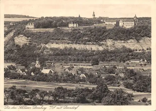Dornburg a. Saale mit den 3 Schlössern gl1948 185.019