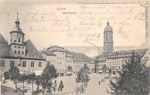 Jena Marktplatz gl1901 185.091