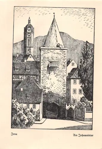 Jena Am Johannistor, Bild, keine AK ngl 185.138