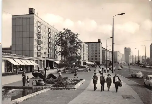Leipzig Georgiring mit Hauptpost und Hotel Deutschland gl1969 185.152