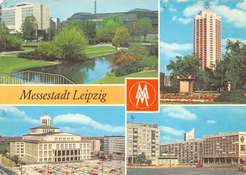 Leipzig Mehrbildkarte gl 185.162