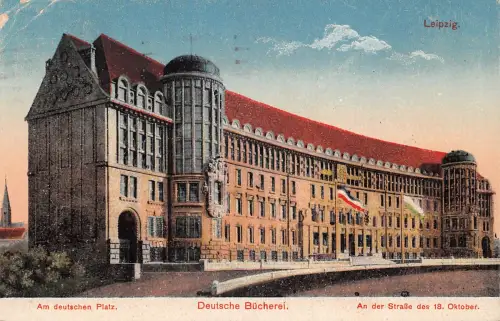 Leipzig Deutsche Bücherei gl1928 185.147
