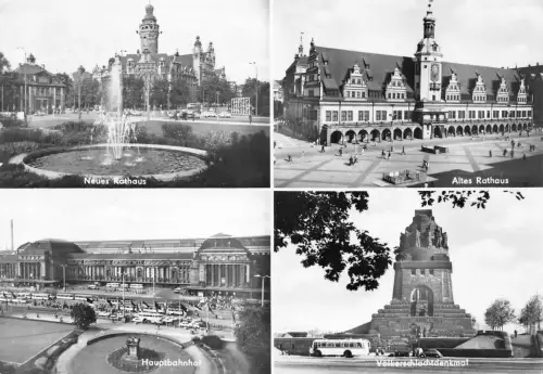 Leipzig Mehrbildkarte gl1971 185.180