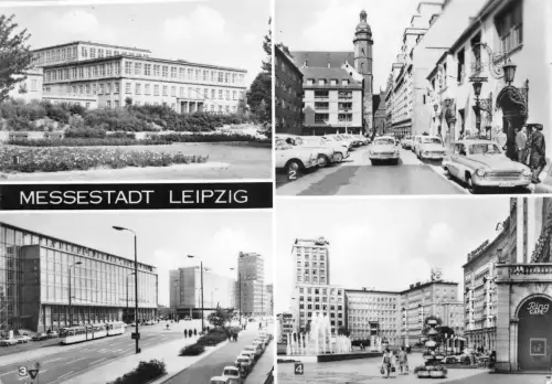 Leipzig Mehrbildkarte gl1973 185.153