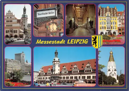 Leipzig Mehrbildkarte gl1997 185.165