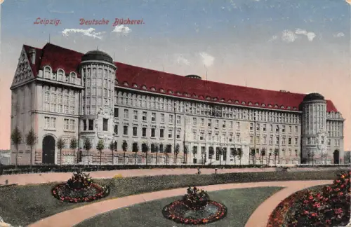 Leipzig Deutsche Bücherei feldpgl1918 185.184