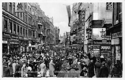 Leipzig zur Messe, Grimmaische Straße gl1936 185.174