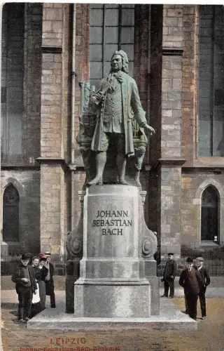 Leipzig Bach-Denkmal gl1908 185.176