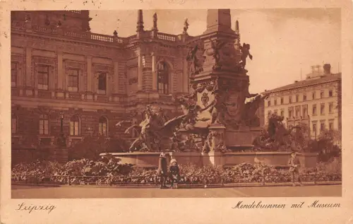 Leipzig Mendebrunnen gl1921 185.190