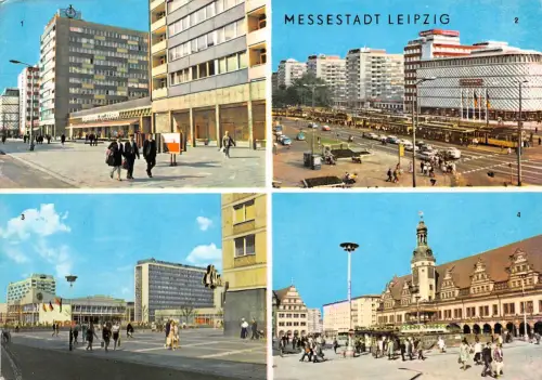 Leipzig Mehrbildkarte gl1972 185.200