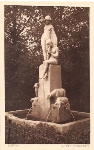 Leipzig Schäferbrunnen ngl 185.226