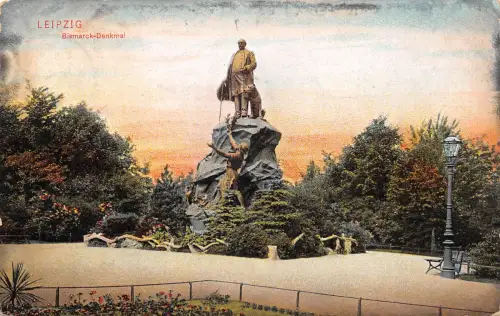 Leipzig Bismarckdenkmal gl1911 185.235