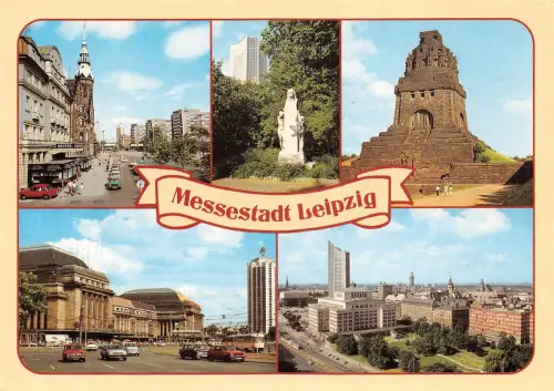 Leipzig Mehrbildkarte ngl 185.251