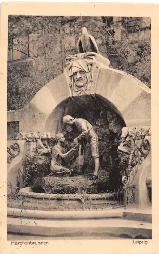 Leipzig Märchenbrunnen gl1916 185.228