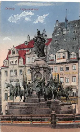 Leipzig Siegesdenkmal gl1919 185.231