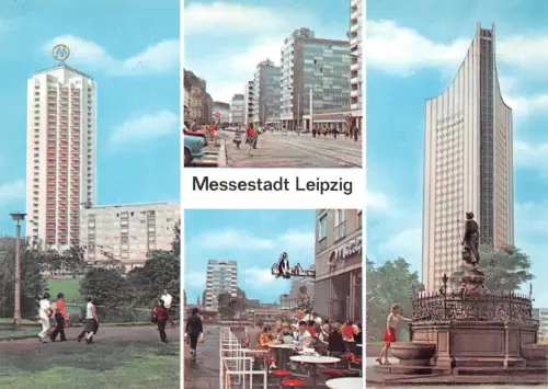 Leipzig Mehrbildkarte ngl 185.277