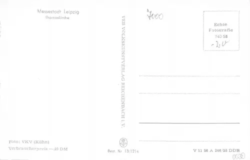 Leipzig Thomaskirche Innenansicht ngl 185.293