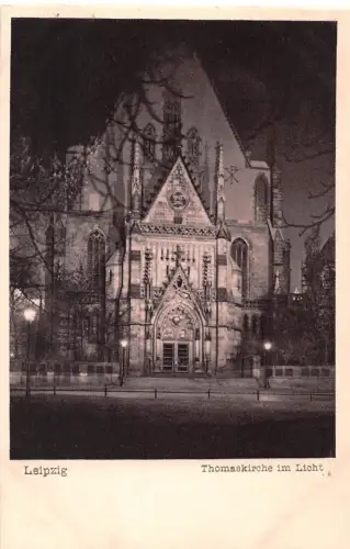Leipzig Thomaskirche im Licht ngl 185.302