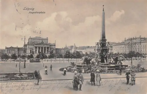 Leipzig Augustusplatz gl1911 185.334