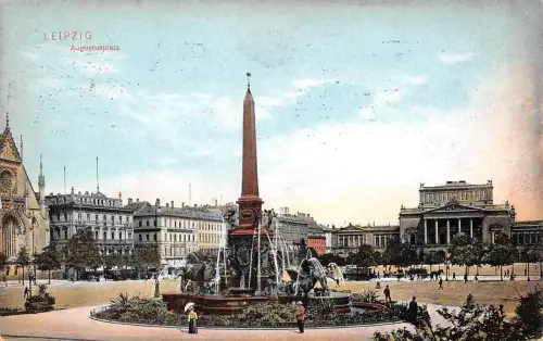 Leipzig Augustusplatz gl1910 185.340