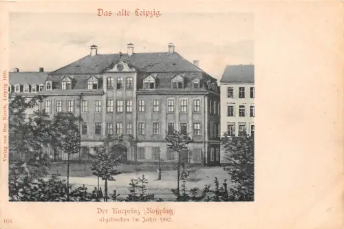 Leipzig Der Kurprinz (Roßplatz) ngl 185.356