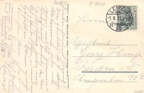 Leipzig Augustusplatz gl1913 185.348