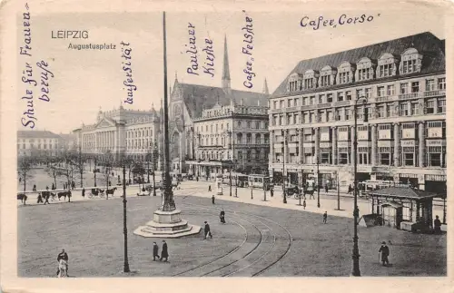 Leipzig Augustusplatz gl1913 185.360