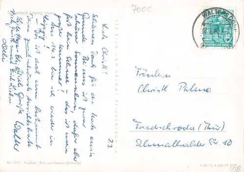 Leipzig Markt gl1960 185.371