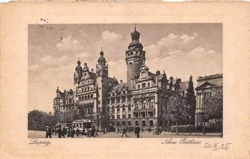 Leipzig Neues Rathaus gl1925 185.377