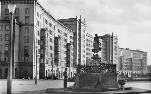 Leipzig Rossplatz mit Mägdebrunnen ngl 185.365
