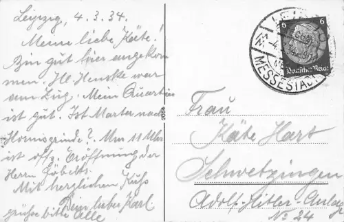 Leipzig Neues Rathaus gl1934 185.380