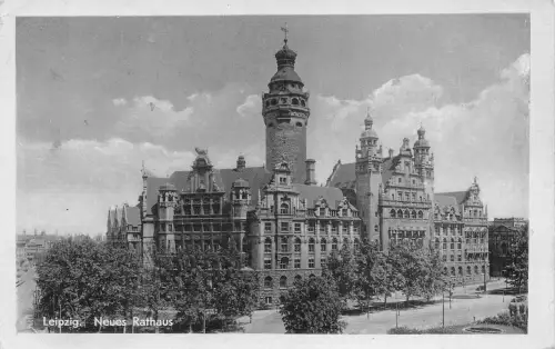 Leipzig Neues Rathaus gl1959 185.405