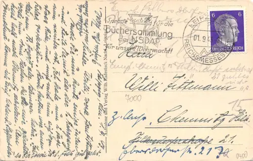 Leipzig Neues Rathaus mit Rathaus-Ring gl1943 185.407