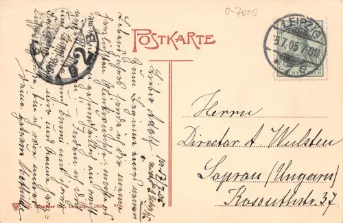 Leipzig Neues Rathaus gl1905 185.401