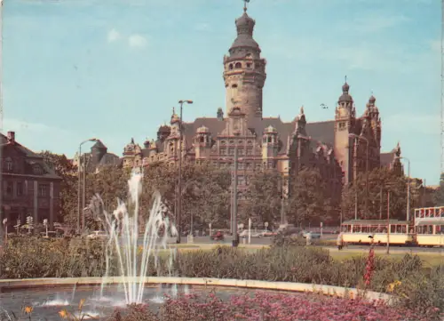 Leipzig Neues Rathaus gl1968 185.422