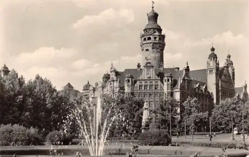 Leipzig Neues Rathaus gl1959 185.417