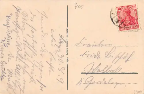 Leipzig Neues Rathaus mit Rathausring gl1909 185.416