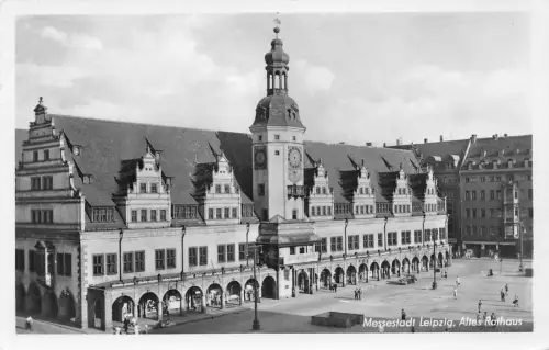 Leipzig Altes Rathaus gl1954 185.438