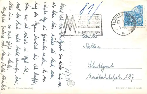 Leipzig Altes Rathaus gl1954 185.438