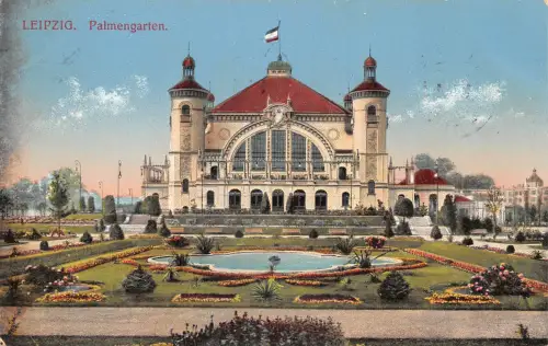 Leipzig Palmengarten Gesellschaftshaus gl1913 185.432
