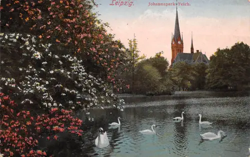 Leipzig Johannapark-Teich gl1931 185.434