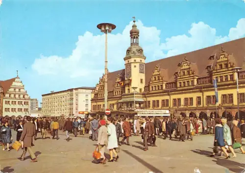 Leipzig Altes Rathaus und alte Waage gl1979 185.462