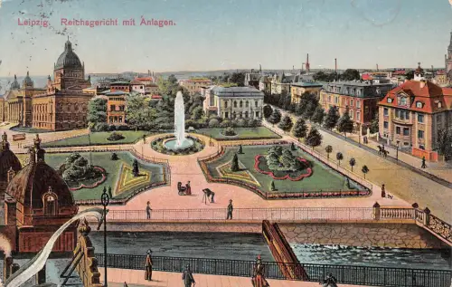 Leipzig Reichsgericht mit Anlagen gl1912 185.500