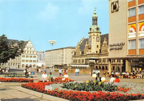 Leipzig Markt und Altes Rathaus ngl 185.469