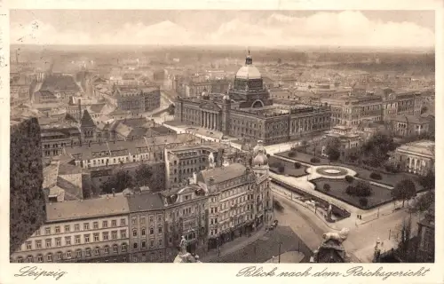 Leipzig Blick nach dem Reichsgericht gl1938 185.506