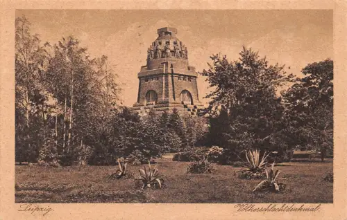 Leipzig Völkerschlachtdenkmal gl1927 185.535