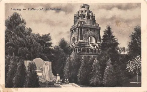 Leipzig Völkerschlachtdenkmal feldpgl1915 185.527